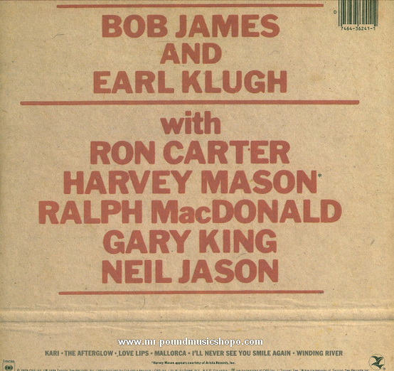 Bob James & Earl Klugh - One On One