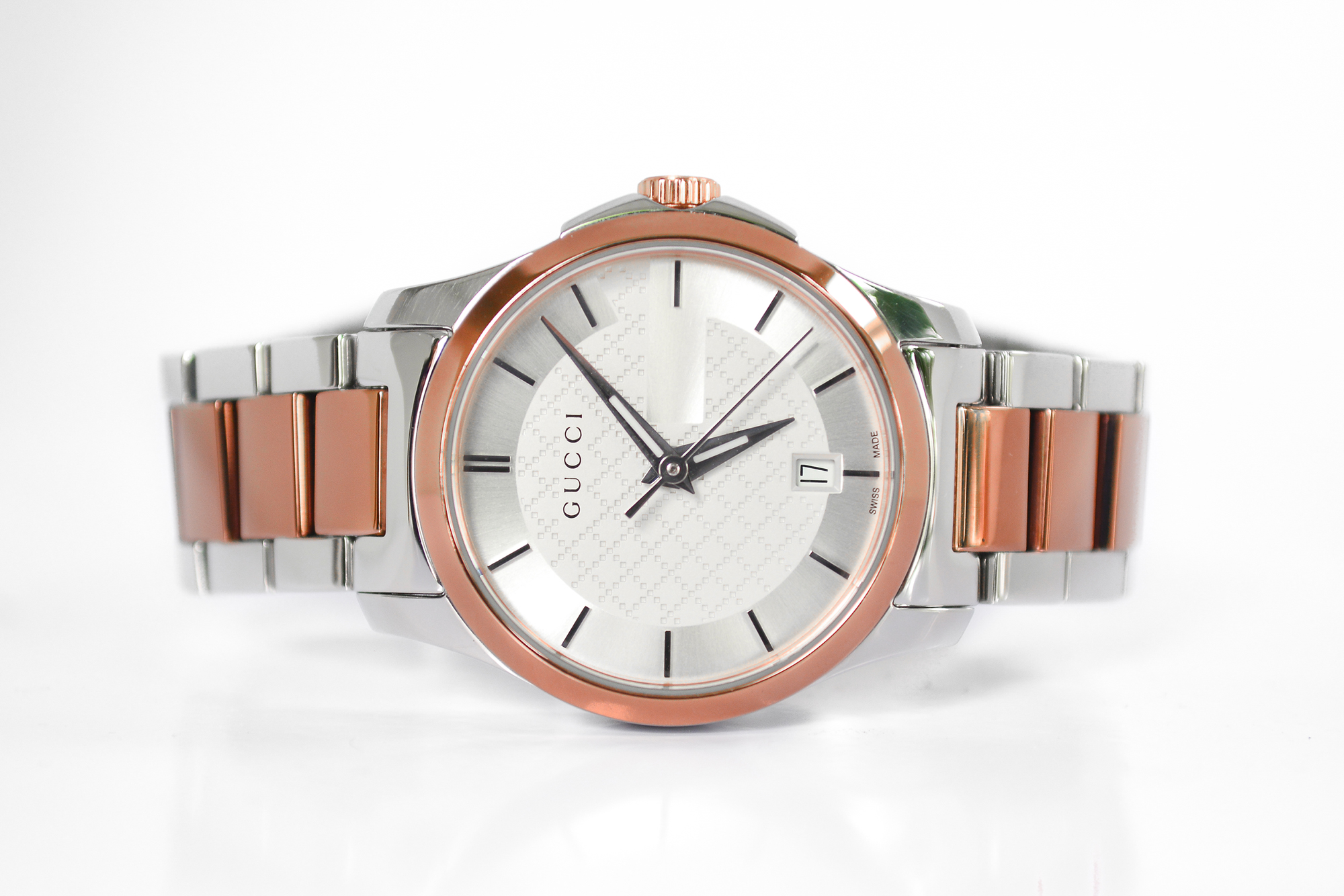 Gucci lady G Times 2 tone หน้าขาว (Sold)