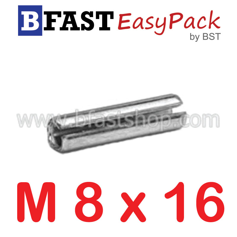ปิ๊นตะกุดสแตนเลส SUS M8 x 16 (1 ตัว/ถุง)