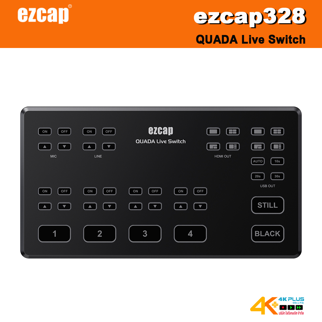 ezcap328 QUADA Live Switch
