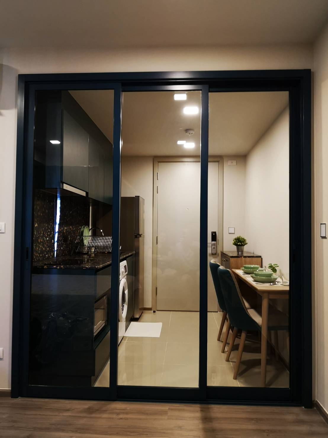 ให้เช่าคอนโด THE BASE Sukhumvit 50 (เดอะ เบส สุขุมวิท 50) 1 ห้องนอน 1 ห้องน้ำ ขนาด 26 ตรม ชั้น 7