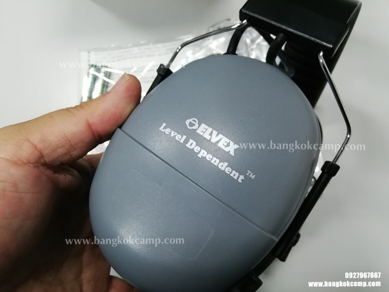ELVEX COM-655 หูฟังตัดเสียงปืน ขยายเสียงพูด