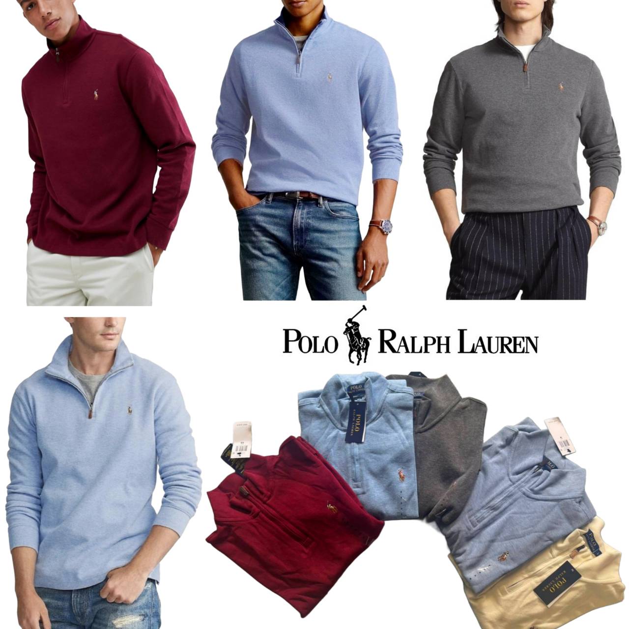 Polo Ralph Lauren Estate Rib Half Zip