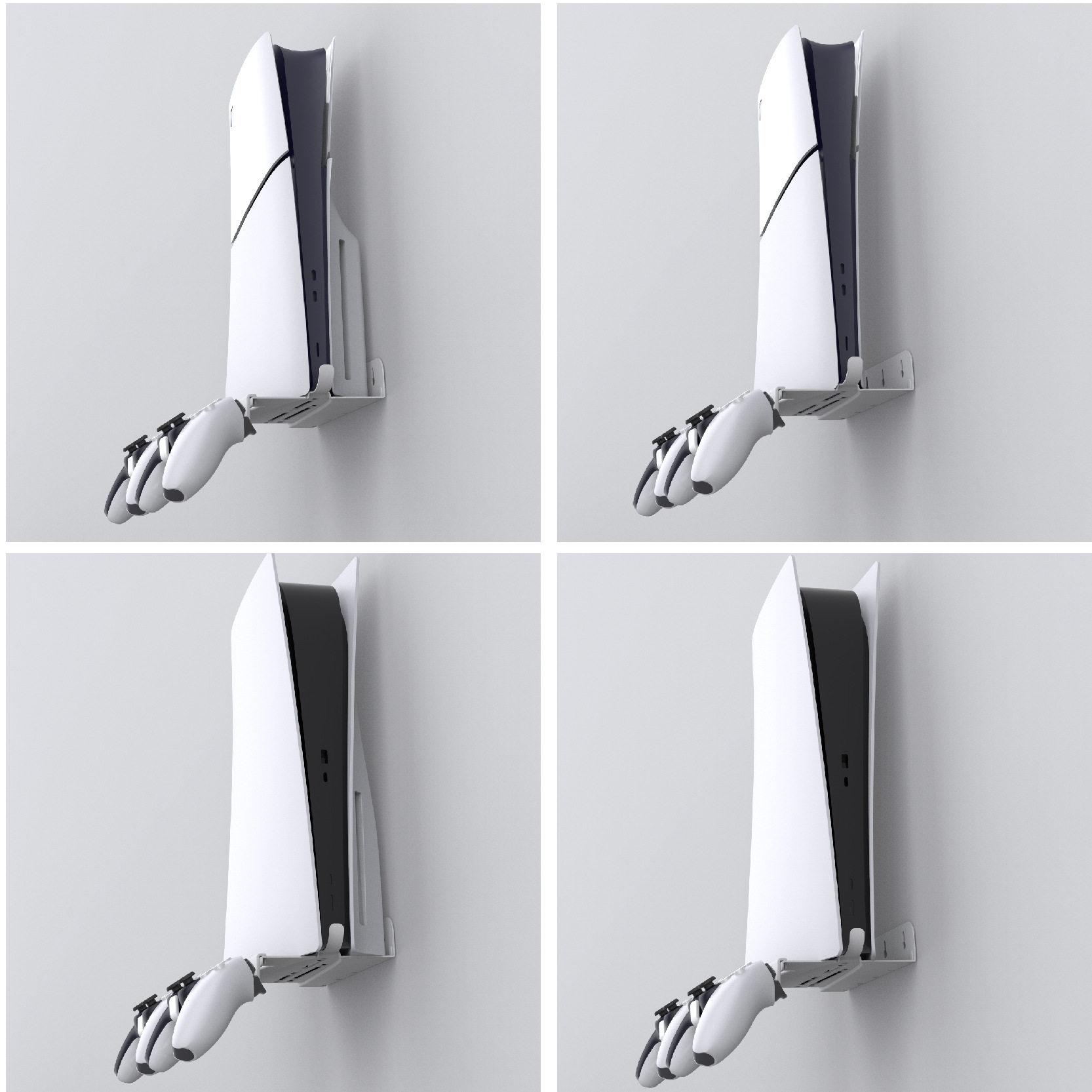 PG TECH Wall Mount ชุดฐานติดผนัง เครื่องเกม PS5 ทุกรุ่น