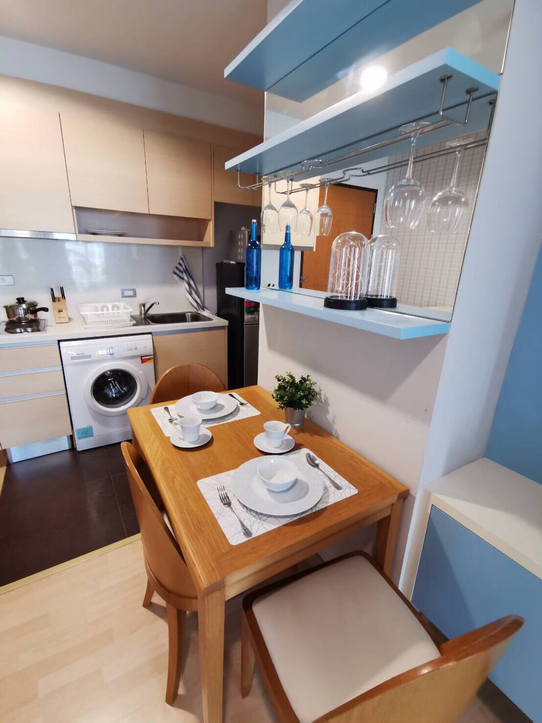 ให้เช่าคอนโด 59 Heritage (59 เฮริเทจ) 1 ห้องนอน 1 ห้องน้ำ ขนาด 37 ตรม ชั้น 15 ห้องแต่งครบพร้อมเข้าอยู่ ราคาเช่า15000บาท