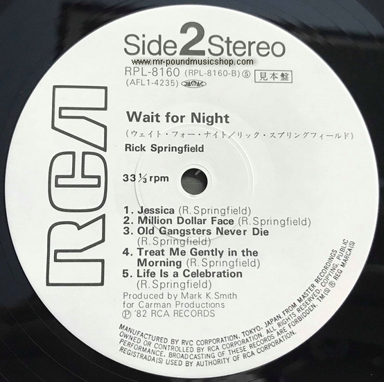 Rick Springfield - Wait For Night