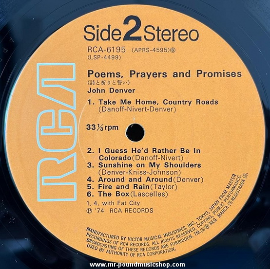 John Denver - Poems, Prayers & Promises