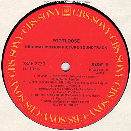 Various Artists - Footloose (Original Motion Picture Soundtrack)