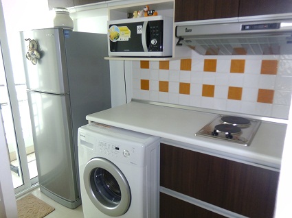 Premsiri Boutique Park เปรมสิริ บูทิก ปาร์ค (เกษตร-นวมินทร์) ห้องขนาด 54 ตรม. 2ห้องนอน 2ห้องน้ำ ชั้น4 ตึกA (ตึกใหม่) ห้อง built-inด้วยเฟอร์นิเจอร์อย่างดีพร้อมเครื่องใช้ไฟฟ้าครบ