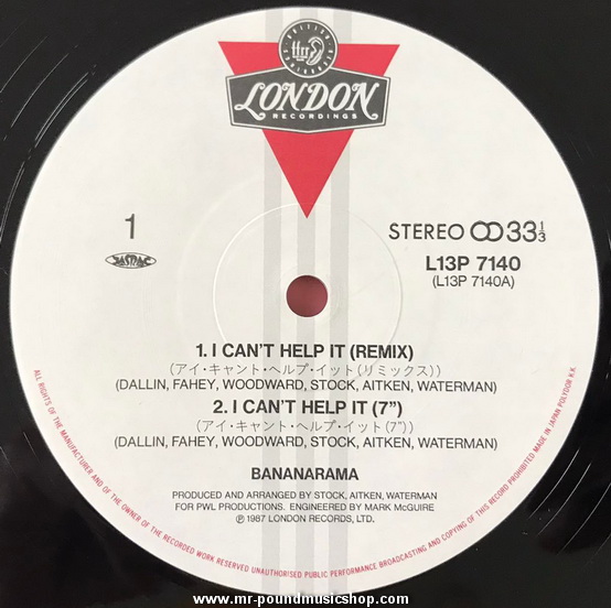 Bananarama - I Can't Help It