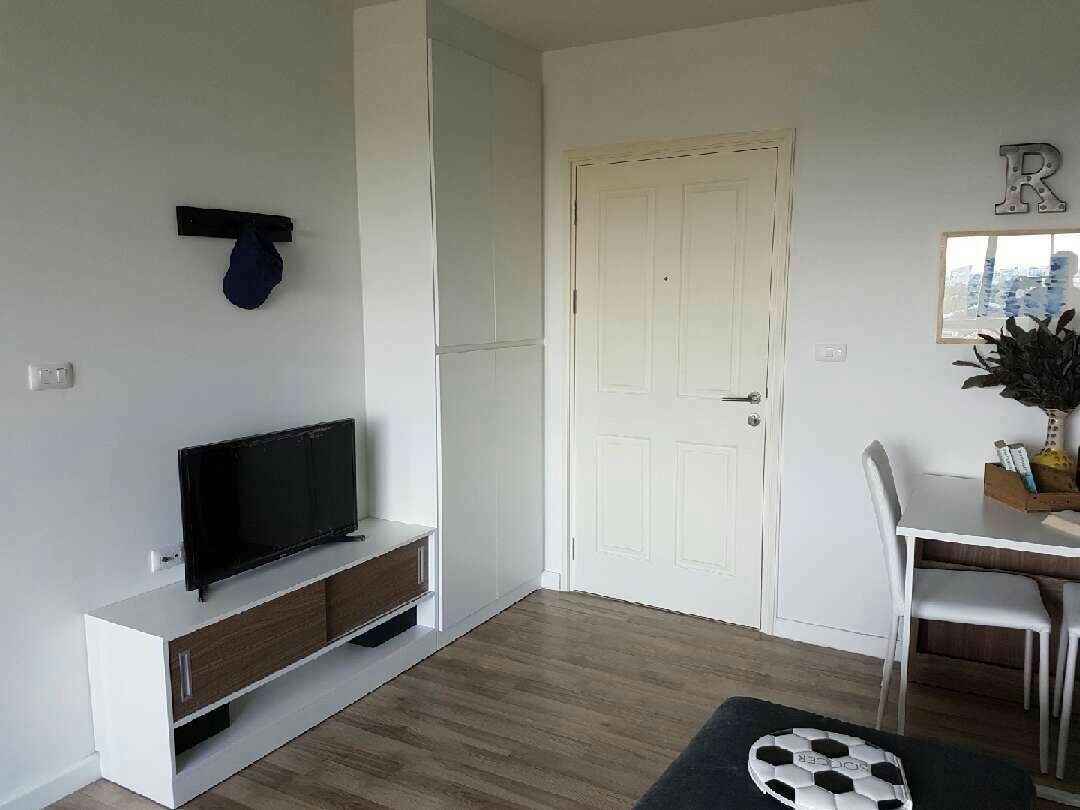 รหัสทรัพย์ 02172 ขาย / ให้เช่า คอนโด ดี คอนโด แคมปัส รีสอร์ท รังสิต D CONDO CAMPUS RESORT RANGSIT (เลขที่ 81/413 ) ขนาด 30.10 ตารางเมตร ตึก B ชั้น 7 ตกแต่งครบพร้อมอยู่