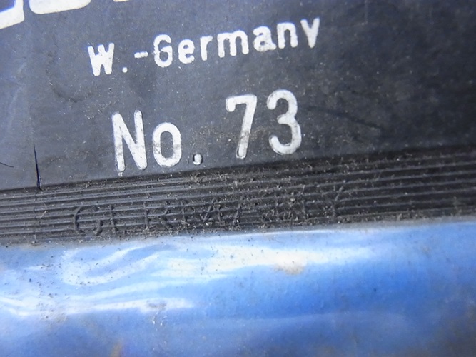 ประแจเลื่อน DOWIDAT 10นิ้ว MADE IN GERMANY มาพร้อมซองเดิม ที่ซองพิมพ์ W.-Germany , ใต้ตัวพิพม์สีขาว มีตัวนูน GERMANY ใหม่เก่าเก็บ