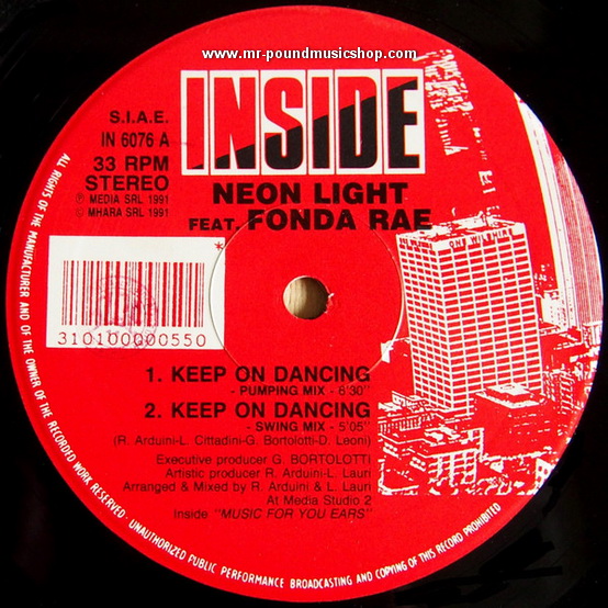 Neon Light Feat. Fonda Rae - Keep On Dancing