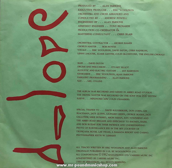 The Alan Parsons Project - Eye in The Sky