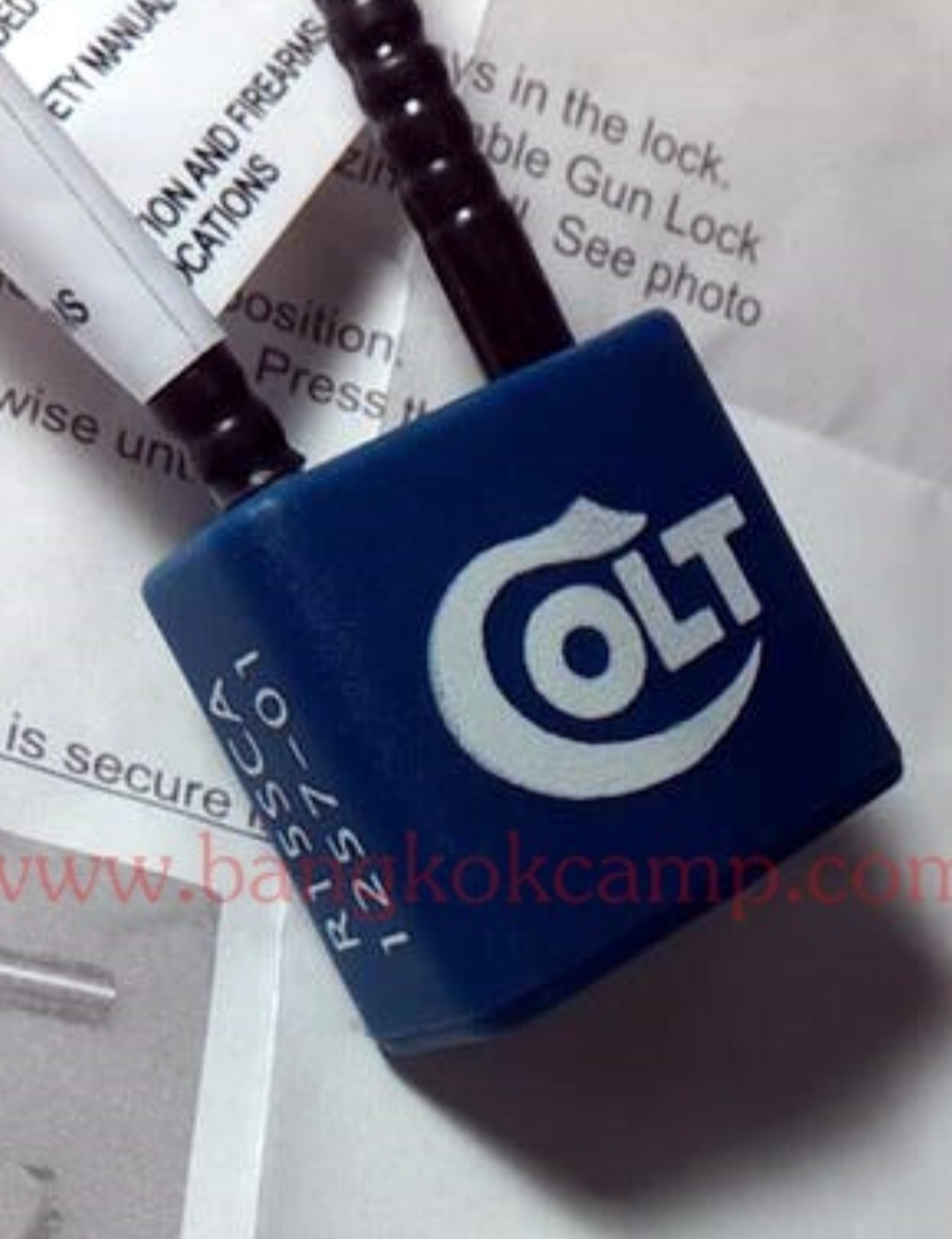 Colt Cable Lock....กุญแจล๊อกปืน Colt ..แท้ ใหม่เก่าเก็บ (แบบ1)