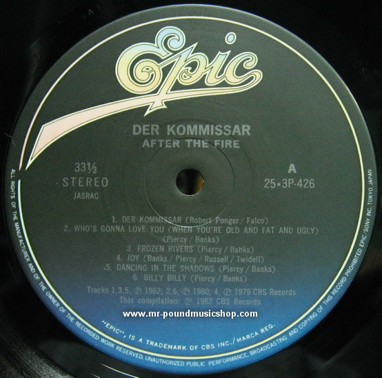 After The Fire - Der Kommissar
