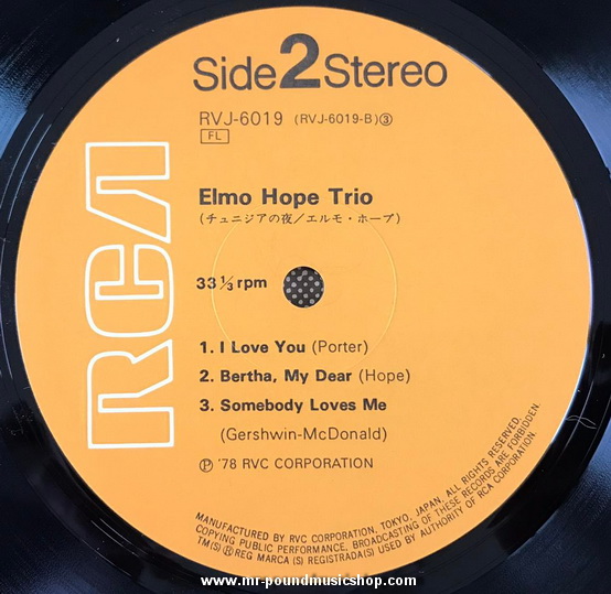 Elmo Hope Trio Featuring Philly Joe Jones - Elmo Hope Trio