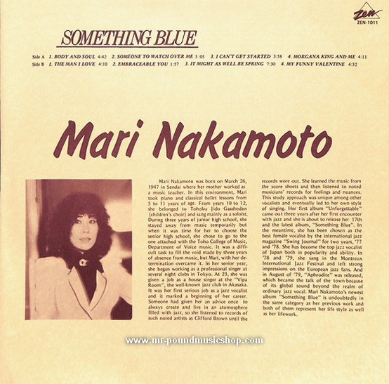 Mari Nakamoto - Something Blue