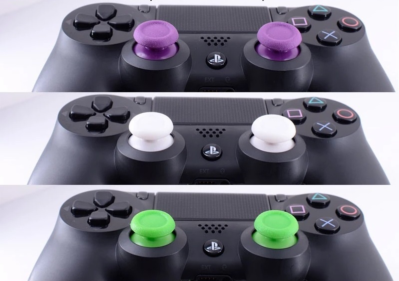 (อัน)ก้านอนาล็อก PS4 ก้านพลาสติกหัวยาง