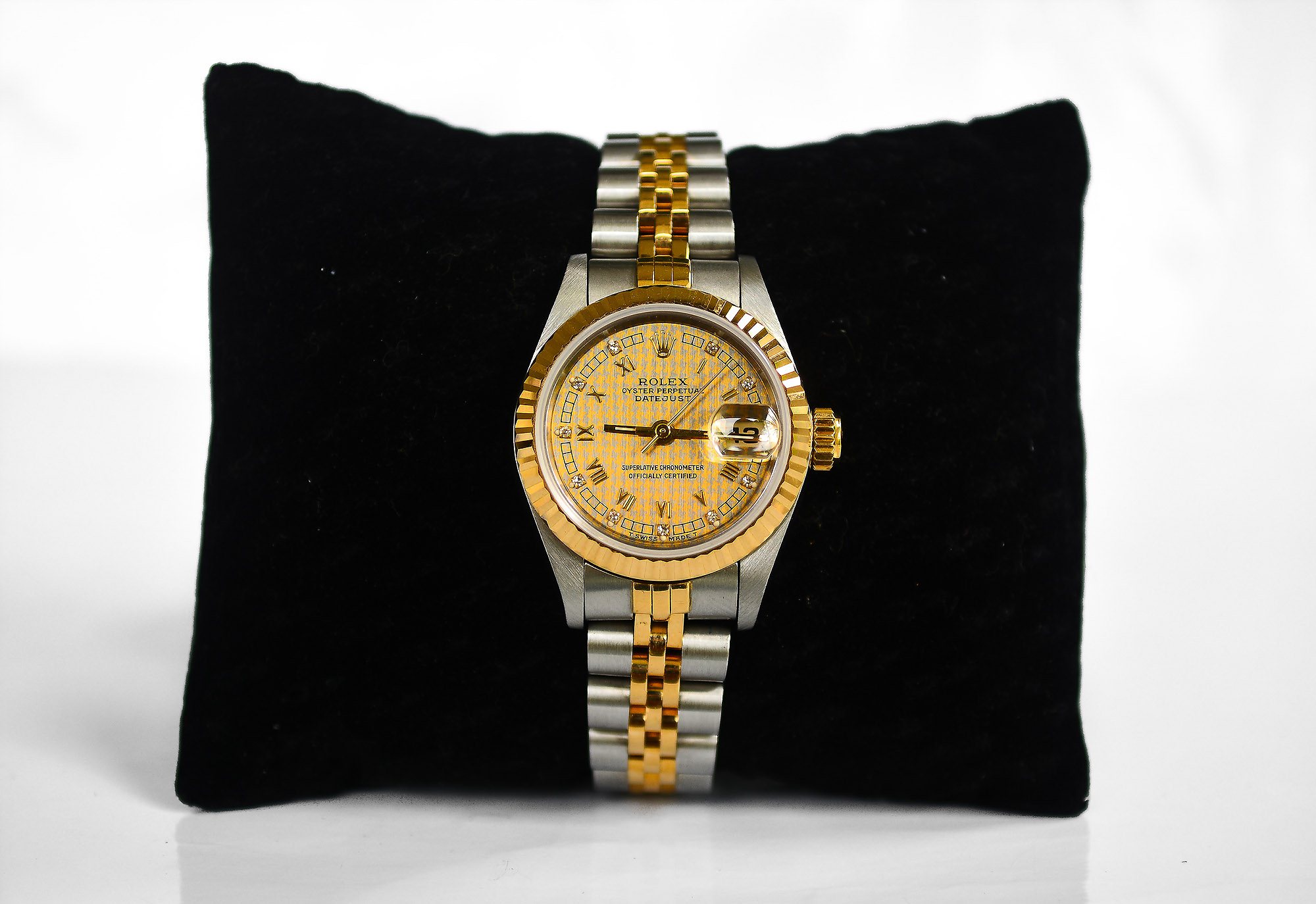 Rolex Date-just Ladysize 2tone Series 6 เบ้าเล็ก (Sold)