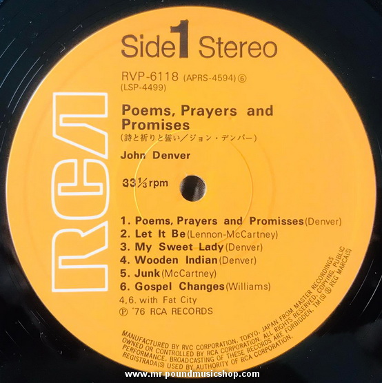 John Denver - Poems, Prayers & Promises