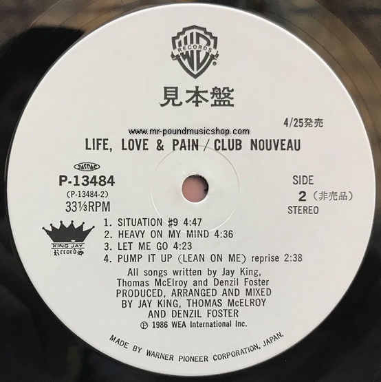 Club Nouveau - Life, Love & Pain