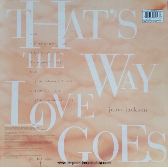 Janet Jackson - That's The Way Love Goes