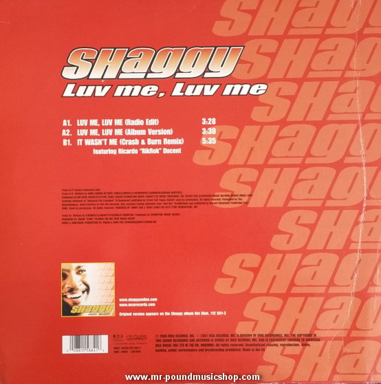 Shaggy - Luv Me, Luv Me