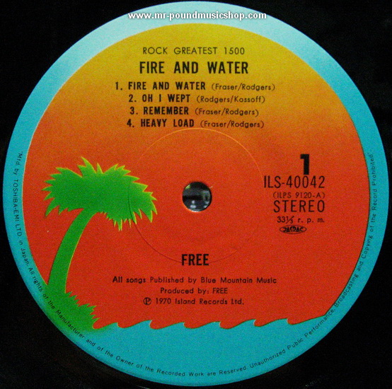 Free - Fire And Water