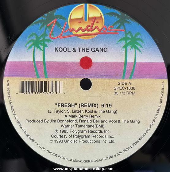 Kool & The Gang / Gregg Diamond & Bionic Boogie - Fresh (Remix) / Tiger Tiger (Feel Good For A While)