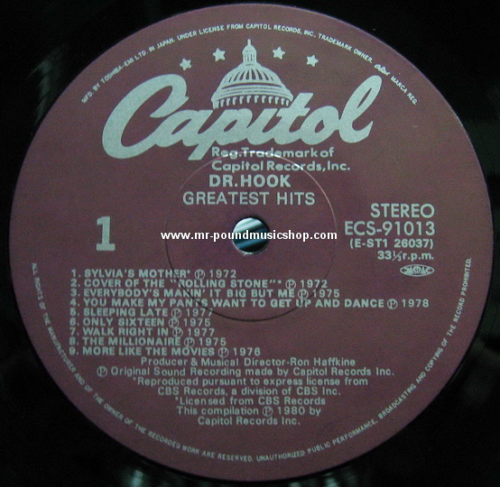 Dr. Hook - Greatest Hits