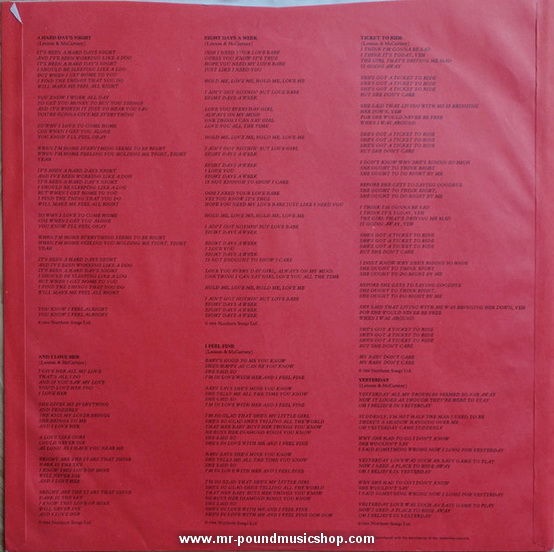 The Beatles - 1962-1966