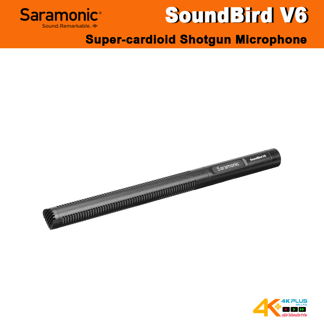 Saramonic SoundBird V6 Super-cardioid Shotgun Microphone