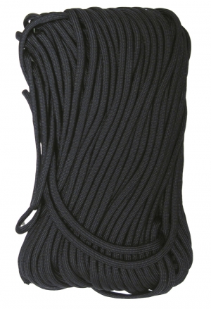 เชือกพาราคอด​ TAC SHIELD® PARACORD​ 550 Cord, 7Strand....Made in USA​ (สีดำ/BLACK)​