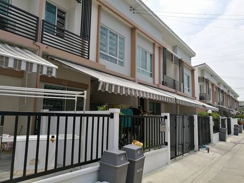 รหัสทรัพย์ 21961 ขายทาวน์โฮม Pleno รัตนาธิเบศร์-ชัยพฤกษ์ โครงการของ AP (บ้านค่อนข้างใหม่) พร้อมเข้าอยู่