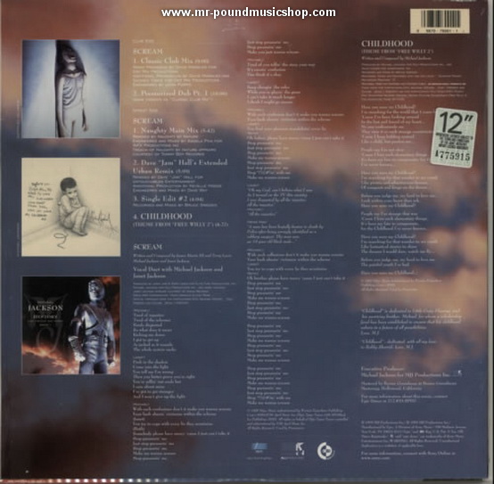 Michael Jackson Duet With Janet Jackson - Scream / Childhood