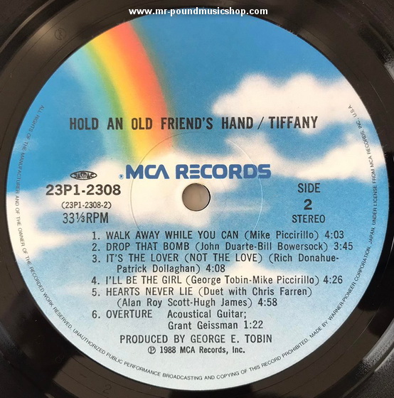 Tiffany - Hold An Old Friend's Hand