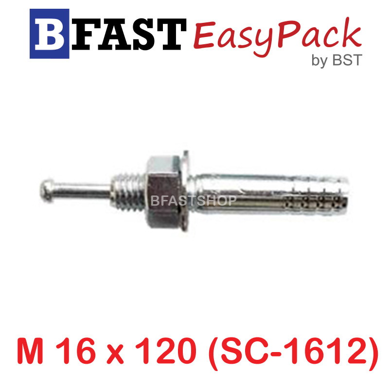 พุกตะปูสแตนเลส SANKO (SC-1612) M16 x 120 (1 ตัว/ถุง)
