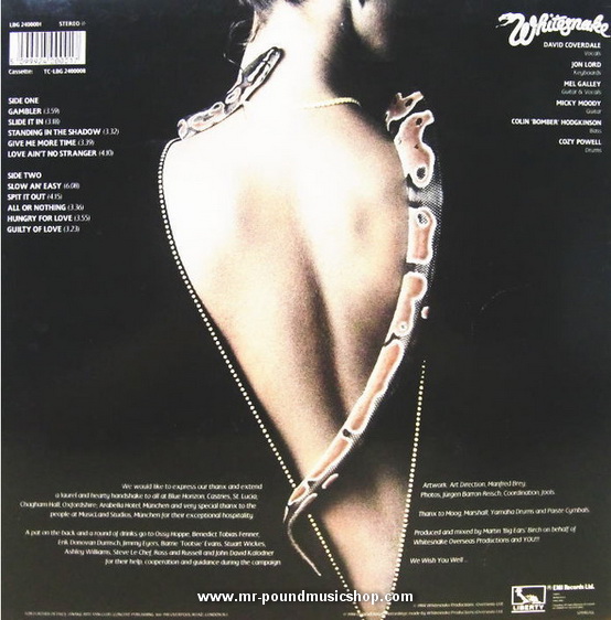 Whitesnake - Slide It In
