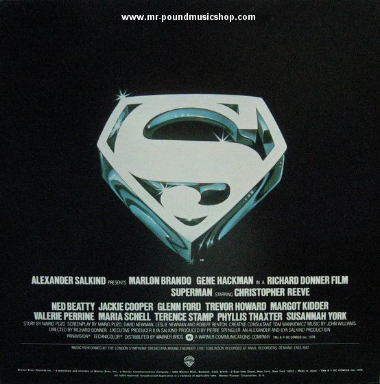 John Williams - Superman The Movie (Original Sound Track)