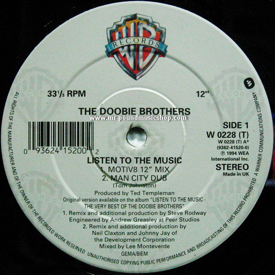 The Doobie Brothers - Listen To The Music