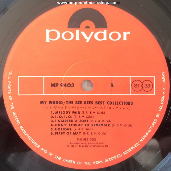 Bee Gees - My World / The Bee Gees Best Collections