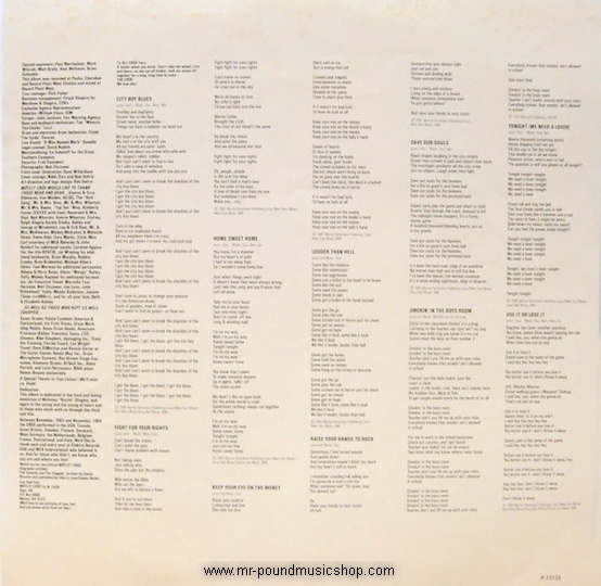 Motley Crue - Theatre Of Pain