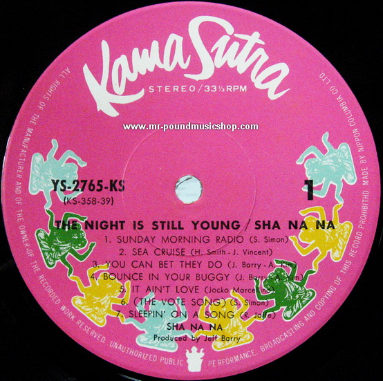 Sha Na Na - The Night is Still Young