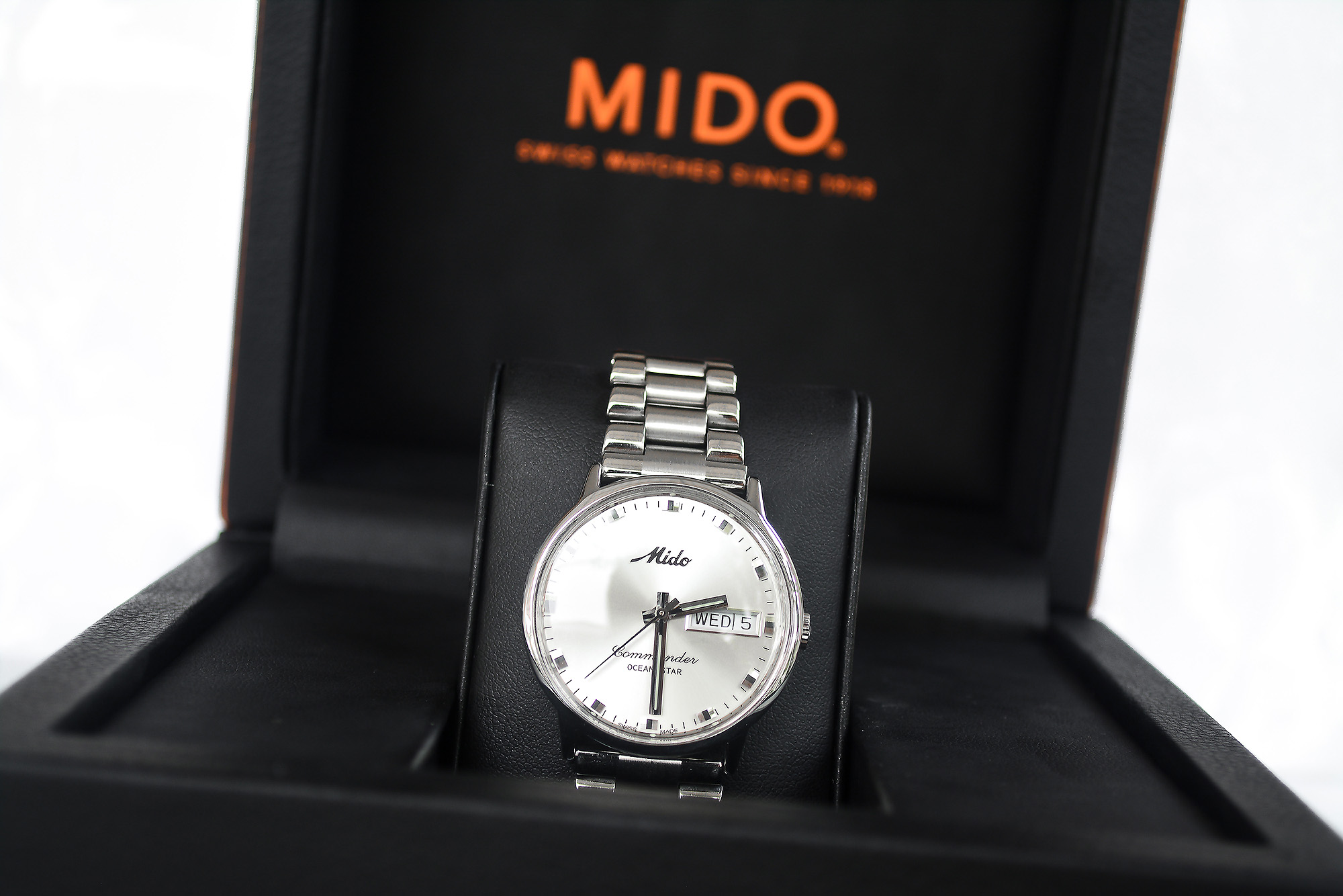 Mido Commander ocean star หน้าขาว (Sold)