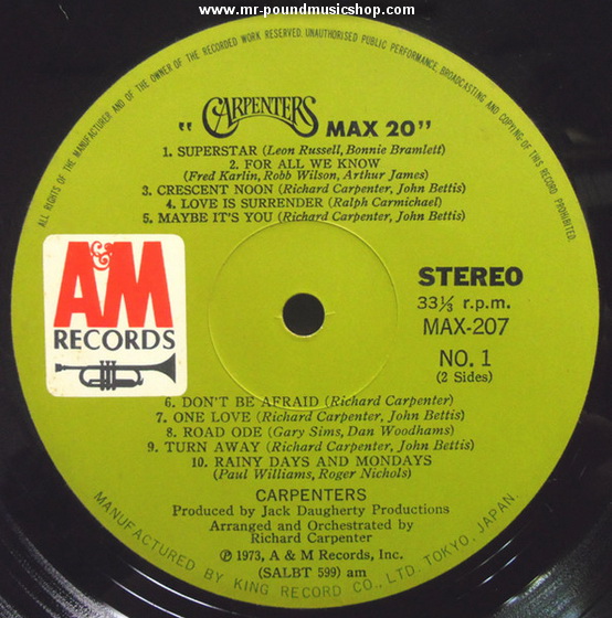 Carpenters - Super Max 20