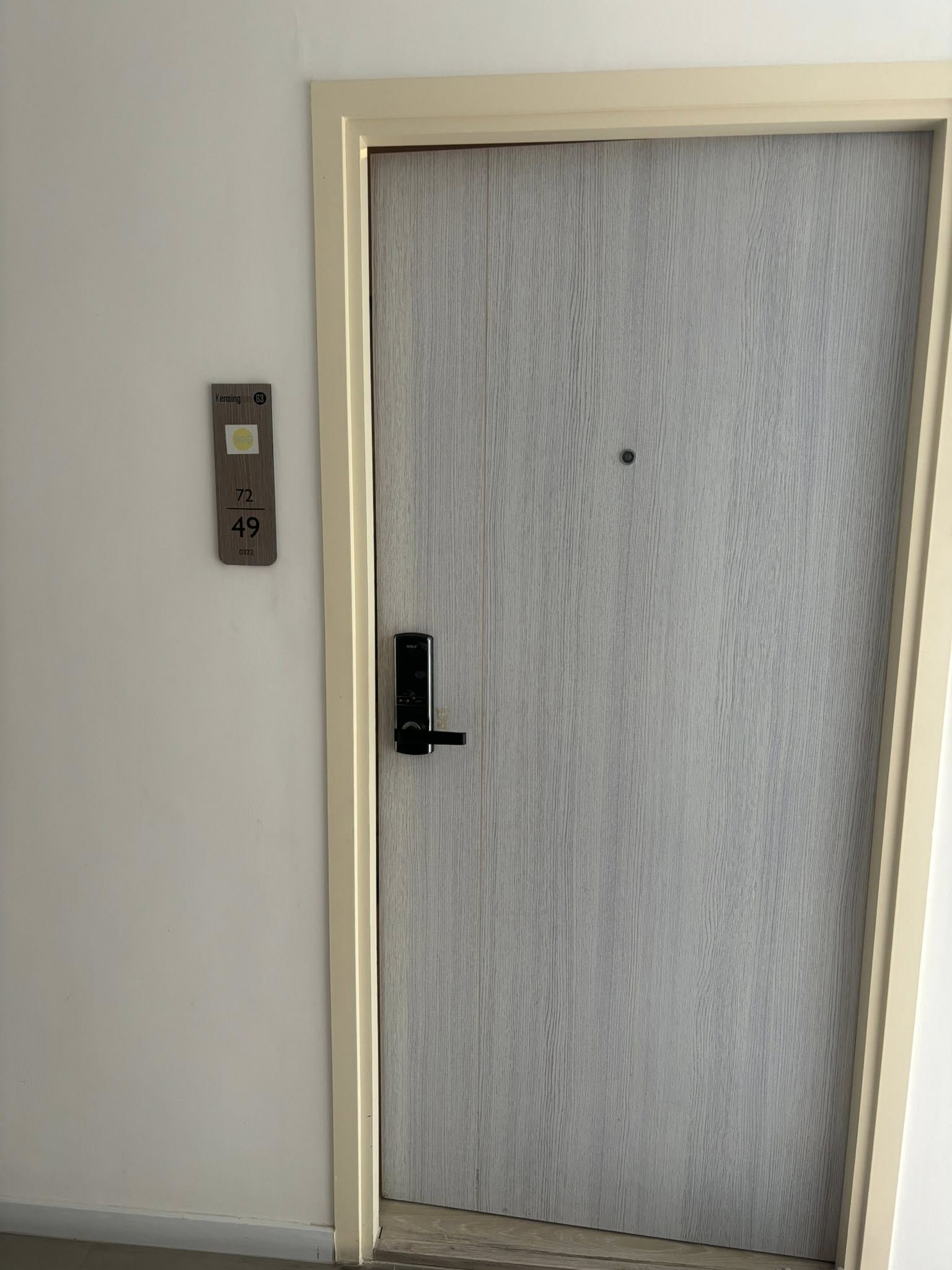 ปล่อยเช่าคอนโด kensington phaholyothin 63 (เคนซิงตัน พหลโยธิน 63 ) ขนาด 31.49 ตรม. 1 ห้องนอน 1ห้องน้ำ ชั้น 3 ห้องติดบันไดหนีไฟ