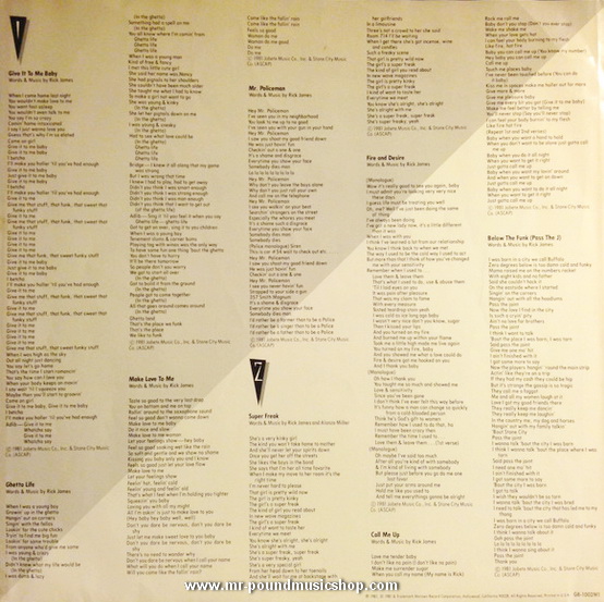 Rick James - Street Songs