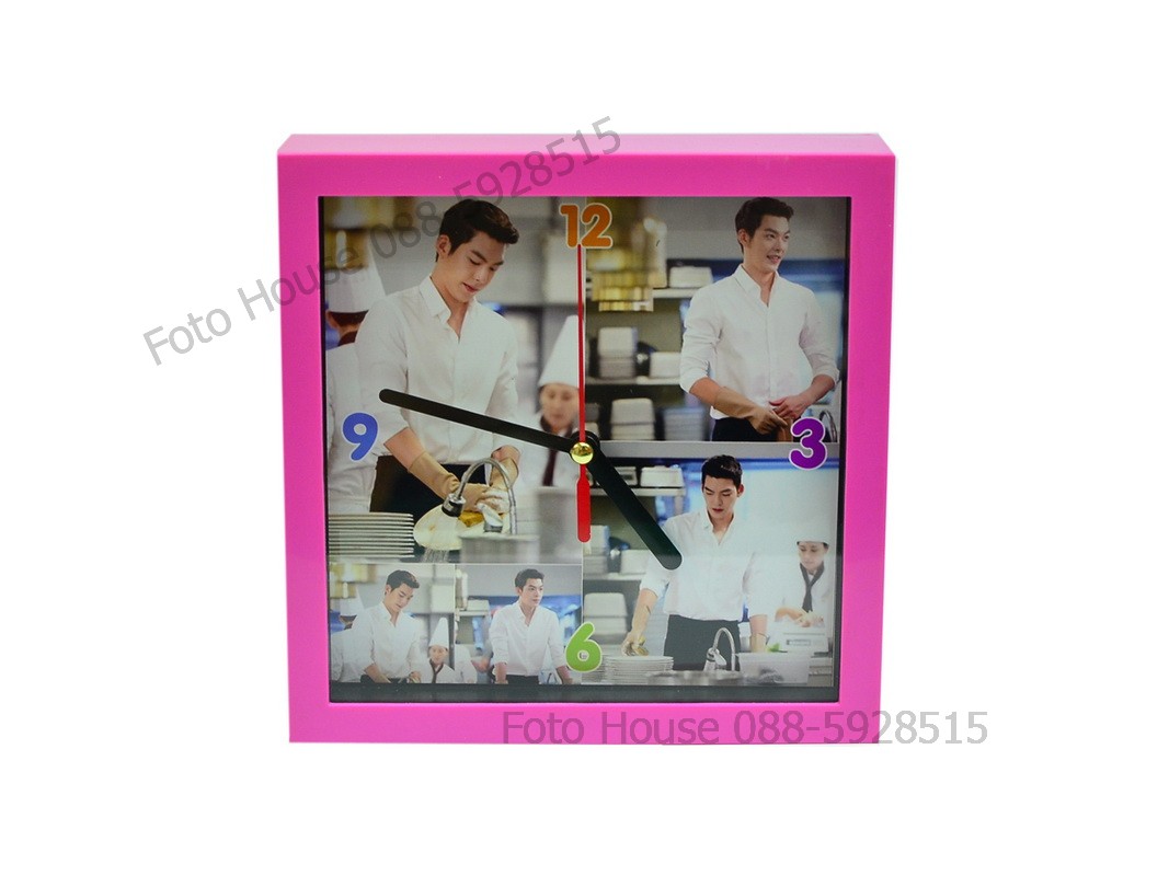 กรอบรูปนาฬิกา สี่เหลี่ยม