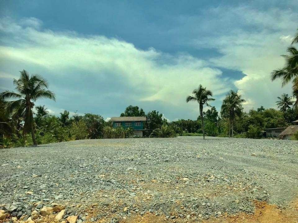 ขาย//ให้เช่า ที่ดินบ้านแพ้ว จ. สมุทรสาคร ติดคลองสวยถมแล้ว ติดคลอง ทำโกดัง เก็บสินค้า ร้านอาหาร ลานจอดรถ